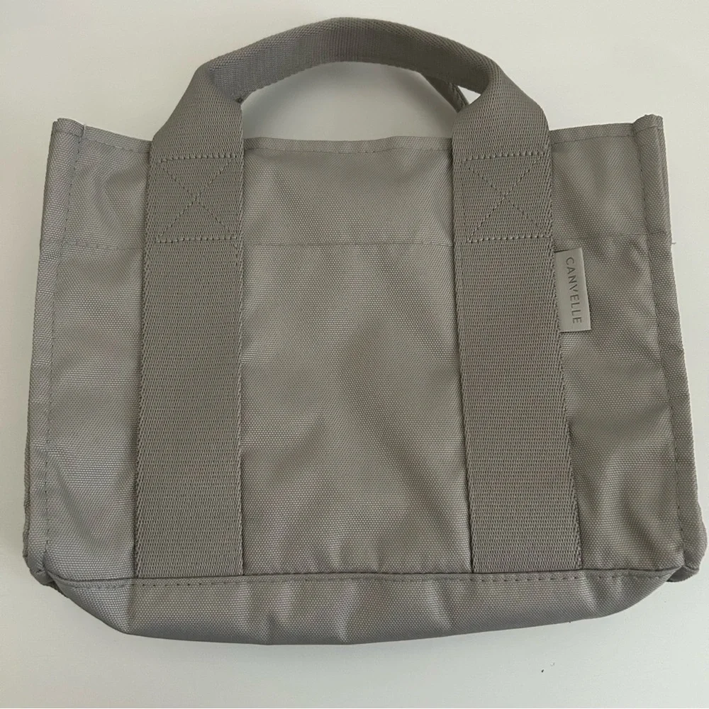 Canvelle X-Small Boxy Crossbody Tote Grey - Picture 12 of 13